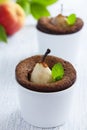 Pear Chocolate muffins