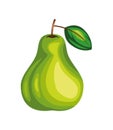 pear fresh fruit icon