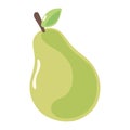 pear fresh fruit icon