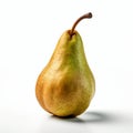 pear fruit on white background , generated by AI Royalty Free Stock Photo