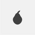 pear icon Royalty Free Stock Photo