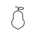 Pear Icon Royalty Free Stock Photo