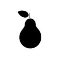Pear icon vector. Fruits illustration sign. Vitamins symbol. Vegetarian logo. Food mark.