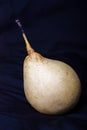 Pear isolated on black background Royalty Free Stock Photo