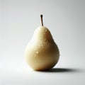 pear isolated on white background. ai generative Royalty Free Stock Photo