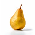 Detailed 8k Photo Of Pear On White Background