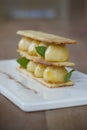 Pear mille-feuille