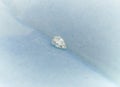 Pear Shaped Diamond on Blue Diamond Parcel Background