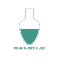 Pear Shaped Flask Laboratory Glassware