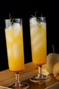 Pear Sparkler - Fall Drinks