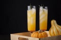 Pear Sparkler - Fall Drinks