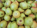 Pear texture: lots of pears collected in a bowl