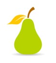 Pear vector cartoon icon