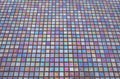 Pearl abstract square seamless texture - iridescent tiles Royalty Free Stock Photo