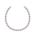 Pearl beads necklace design. Royalty Free Stock Photo