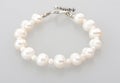 Pearl bracelet isolated Royalty Free Stock Photo