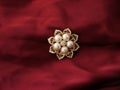 Pearl brooch