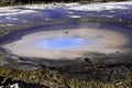 Pearl Geyser at Yellowstone National Park Royalty Free Stock Photo