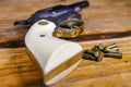 Pearl Handled .22 caliber Pistol with Bullet`s