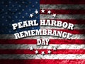 Pearl harbor remembrance day Royalty Free Stock Photo