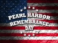 Pearl harbor remembrance day Royalty Free Stock Photo