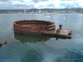 Pearl Harbor, view from USS Arizona Memorial Royalty Free Stock Photo