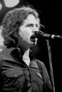 Pearl Jam , the singer of Pearl Jam, Eddie Vedder, during the concert