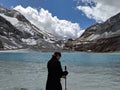 Pearl milk Lake in Yading