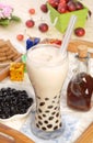 Pearl milk tea Royalty Free Stock Photo