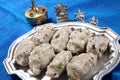 Pearl millet, Rice flakes hot dumplings, Kambu aval kara kozhukattai