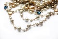 The elegant Jewelry and gems are elegantly Royalty Free Stock Photo