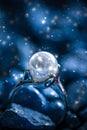 Pearl ring closeup, jewelry and accessory brand