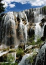 Pearl Shoal Waterfall in Juizhaigou Nine Villages Valley, Sichuan, China