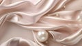 Pearlized silk magic, intricate foil and pearl background