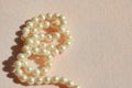 Pearls, bead jewelry, necklace for wedding