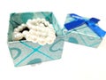 Pearls in a gift box