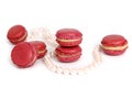 Pearls and Macarons Royalty Free Stock Photo
