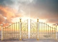 Pearly Gates Landscape Royalty Free Stock Photo