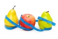 Pears and apple Royalty Free Stock Photo