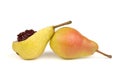 Pears and cherry jam