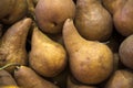 Pears at the Farmer`s market Royalty Free Stock Photo