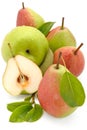 Pears & isolated Royalty Free Stock Photo