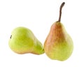 Pears isolated on white background Royalty Free Stock Photo