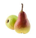 Pears isolated on white background Royalty Free Stock Photo