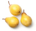 Pears Isolated on White Background