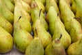 Pears for sale at city market. Baku Royalty Free Stock Photo