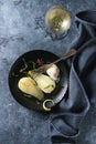 Pears in wine Royalty Free Stock Photo