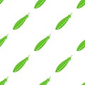 Peas green pattern seamless vector