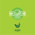 Peas icon, Peas label. Green peas. Raw food sign.