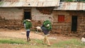 Peasants in Ethiopian village